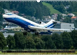 Calvendo Flugzeugkalender (Wandkalender 2026 DIN A3 quer), Monatskalender Discount
