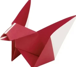 Faltblätter aus Origami Papier DUO UNI 80g/m², 13x13cm, 96 Blatt, farbig sortiert-Folia Clearance