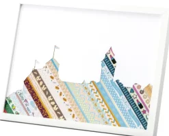 Folia Washi-Tape 4er Set HOTFOIL KUPFER, 3x 15mmx5m + 1x 5mmx5m Outlet