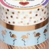 Washi-Tape 4er Set HOTFOIL ROSEGOLD, 3x 15mmx5m + 1x 5mmx5m-Folia Sale