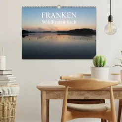 Calvendo Franken WildRomantisch (Wandkalender 2026 DIN A3 quer), Monatskalender
