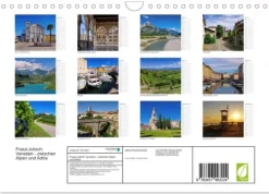 Calvendo Friaul-Julisch Venetien - zwischen Alpen und Adria (Wandkalender 2026 DIN A4 quer), Monatskalender Clearance