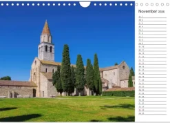 Calvendo Friaul-Julisch Venetien - zwischen Alpen und Adria (Wandkalender 2026 DIN A4 quer), Monatskalender Clearance