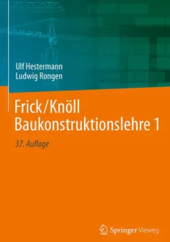Springer-Verlag GmbH Frick/Knöll Baukonstruktionslehre 1 Clearance
