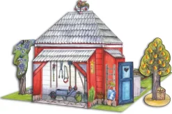 Atelier Color Garten basteln Kinder 6+ Bastelbogen Ausschneidebogen Hot