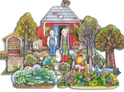 Atelier Color Garten basteln Kinder 6+ Bastelbogen Ausschneidebogen Hot