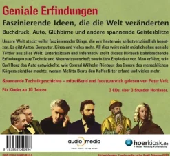 Audio Media Geniale Erfindungen: Faszinierende Ideen, die die Welt veränderten - Buchdruck, Auto, Glühbirne und andere spannende Geistesblitze Best