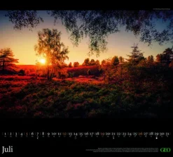 Neumann Verlage GmbH & Co GEO - Schöne Heimat Deutschland 2026 - Wandkalender 50x45 cm, Poster-Kalender mit Landschaftsfotografie, 12 Monatsblätter & Spiralbindung für Heimat- und Natur-Liebhaber