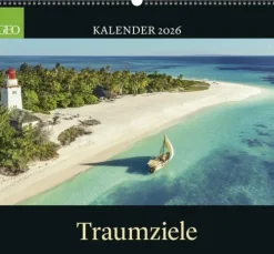 GEO Traumziele 2026 - Wand-Kalender - Reise-Kalender - Poster-Kalender - 50x45-Neumann Verlage GmbH & Co Discount