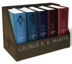 Random House LLC US George R. R. Martin's A Game of Thrones Leather-Cloth Boxed Set (Song of Ice and Fire Series) Best