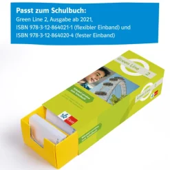 Klett Lerntraining Green Line 2 (ab 2021) Klasse 6 Vokabel-Lernbox zum Schulbuch Online
