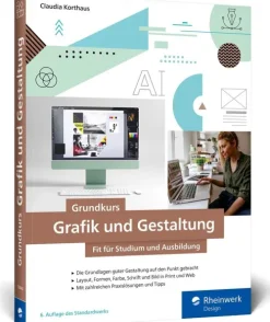 Grundkurs Grafik und Gestaltung-Rheinwerk Verlag GmbH Outlet