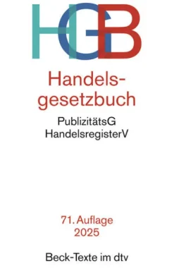 Handelsgesetzbuch. HGB-dtv Verlagsgesellschaft Clearance
