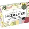 frechverlag GmbH Handlettering Mixed Paper Block Cottage Dreams A5 Clearance