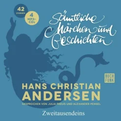 Zweitausendeins Hans Christian Andersen Sämtliche Märchen und Geschichten,4 Audio-CD, MP3 Outlet