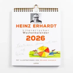 Lappan Verlag Heinz Erhardt: Literarischer Wochenkalender 2026 Hot