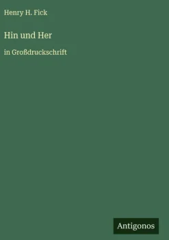 Antigonos Verlag Hin und Her Discount