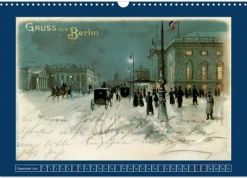 Historisches Berlin von 1888 bis 1918 (Wandkalender 2026 DIN A3 quer), Monatskalender-Calvendo Clearance