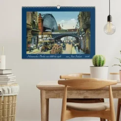 Historisches Berlin von 1888 bis 1918 (Wandkalender 2026 DIN A3 quer), Monatskalender-Calvendo Clearance