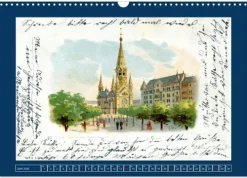 Historisches Berlin von 1888 bis 1918 (Wandkalender 2026 DIN A3 quer), Monatskalender-Calvendo Clearance