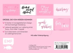 Hooray - 12 Handlettering Postkarten-Edition Michael Fischer