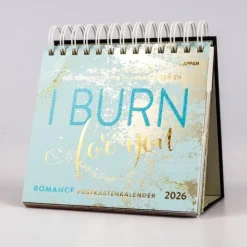 I burn for you - Romance-Postkartenkalender 2026-Lappan Verlag