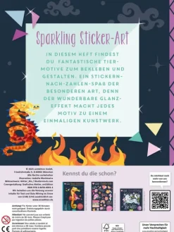 Ars Edition GmbH I Love to Sparkle - Mosaik-Stickerheft Fabelwesen Sale