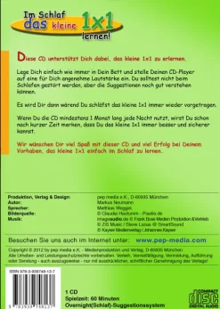 Im Schlaf das kleine 1x1 lernen!-pep media e.K. Discount