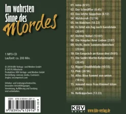 Im wahrsten Sinne des Mordes-KBV Verlags-und Medienges New