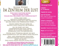 blue panther books Im Zentrum der Lust | Erotik SM-Audio Story | Erotisches SM-Hörbuch MP3CD, Audio-CD, MP3 Clearance