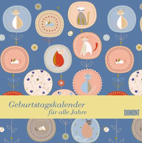 Neumann Verlage GmbH & Co Immerwährender Geburtstagskalender - Little Cosmos - Turnowsky - Quadrat-Format 24 x 24 cm