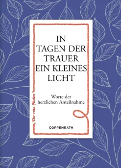 In Tagen der Trauer ein kleines Licht-Coppenrath, Münster Sale