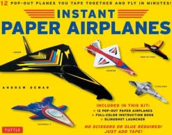 Instant Paper Airplanes Kit-Tuttle Publishing Hot