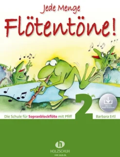 Jede Menge Flötentöne! 2 (mit Audio-Download)-Musikverlag Holzschuh Sale