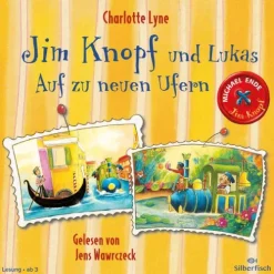 Jim Knopf und Lukas - Auf zu neuen Ufern, 1 Audio-CD-Silberfisch