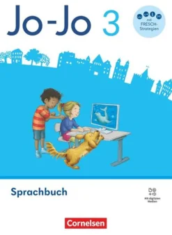 Jo-Jo Sprachbuch 3. Schuljahr - Allgemeine Ausgabe 2024 - Sprachbuch mit FRESCH-Karte, Lernspurenheft und digitalen Medien-Cornelsen Verlag GmbH Outlet
