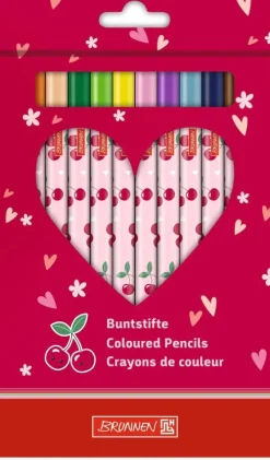 Baier & Schneider Jumbo Buntstifte 12er Pckg. Fruity Love Hot