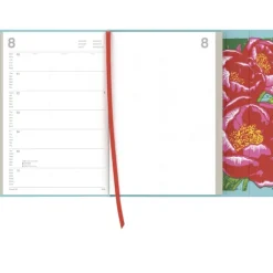 Neumann Verlage GmbH & Co Kat Menschik - Flowers 2026 - Peonies - Diary - Buchkalender - Taschenkalender - 16x22 Hot