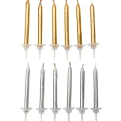 Kerzen Set Gold Und Silber-RICO-Design tap Hot