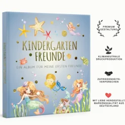 PAPERISH Verlag Kindergartenfreunde - MEERJUNGFRAU Best