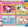 Kinderpuzzle 4x100 Teile - Los geht's, Hello Kitty!-Ravensburger Spieleverlag Best