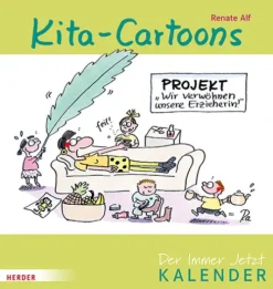Herder Verlag GmbH Kita-Cartoons. Der Immer-Jetzt-Kalender Clearance