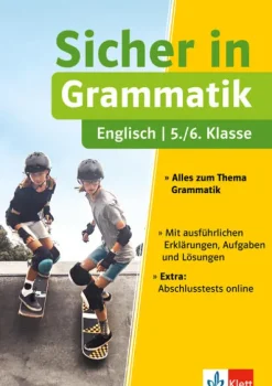 Klett Lerntraining Klett Sicher in Englisch Grammatik 5./6. Klasse Clearance