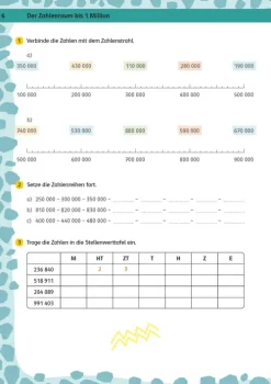 Klett Lerntraining Klett Team Drachenstark: Das große Trainingsbuch Mathe 4. Klasse New