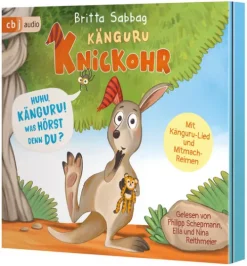 Känguru Knickohr - Huhu, Känguru! Was hörst denn du?-cbj audio