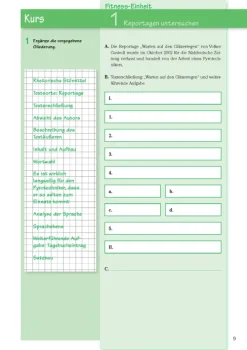 Klett Lerntraining Königs Fitness: Textgebundener Aufsatz - TGA - Klasse 8-10 - Realschule - Deutsch New