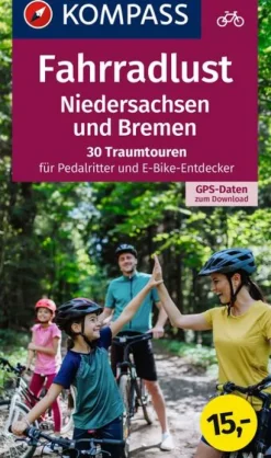 Kompass Karten GmbH KOMPASS Fahrradlust Niedersachsen Hot