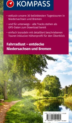 Kompass Karten GmbH KOMPASS Fahrradlust Niedersachsen Hot