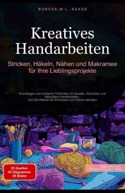 Saage Media GmbH - Deutschland Kreatives Handarbeiten: Stricken, Häkeln, Nähen und Makramee für Ihre Lieblingsprojekte Best
