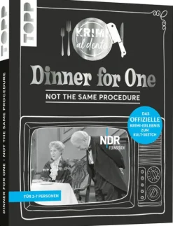 frechverlag GmbH Krimi al dente - Dinner for One: Not the same procedure. Das offizielle Krimi-Erlebnis zum Kult-Sketch Clearance